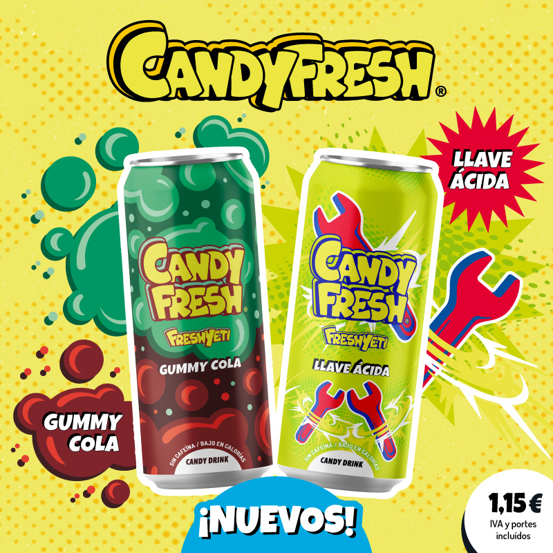 NUEVOS SABORES CANDYFRESH